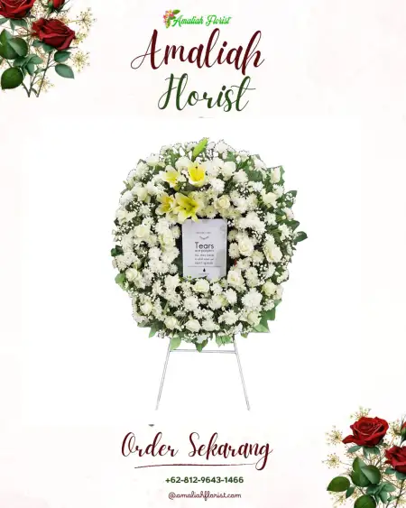 Krans Bunga Duka Bencongan